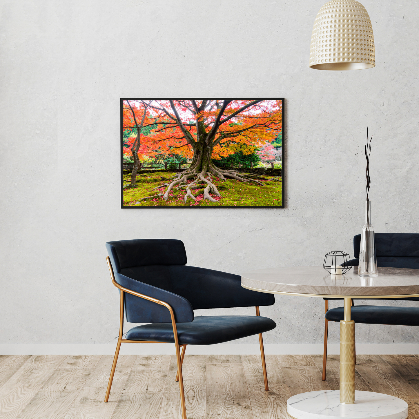Maple Tree In Fall 2- AI Digital Wall Art Download